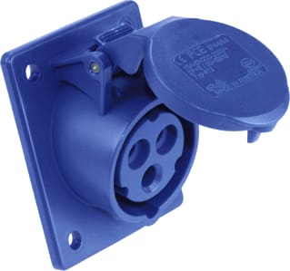 Keraf - PCE CEE-contactdoos, aanbouw Wcd Cee Inb Schn 16A 3P