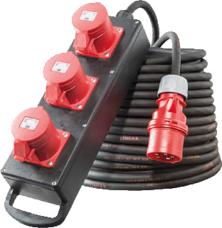 Keraf - PCE Twist Aansluitleiding Cee32A 5P 5M 5X4