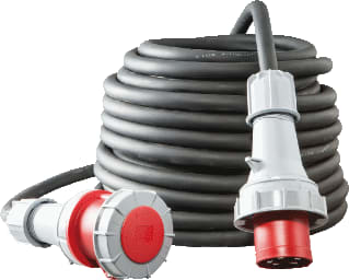 Keraf - Aansluitleiding CEE125A 5P 20M 5X35