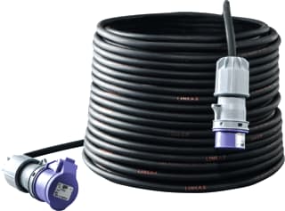 Keraf - PCE Aansluitleiding Cee24V 2P 25M 2X2,5