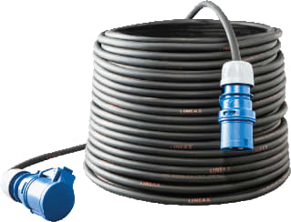 Keraf - PCE Aansluitleiding Cee16A 3P 25M 3X2,5