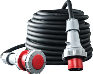 Keraf - PCE Power Twist Aansluitleiding Cee 63A 5P 40M 5X10