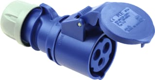 Keraf - PCE Shark CEE-koppelcontactstop Contrast 16A 3P 6H