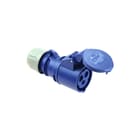 Keraf - PCE Shark CEE-koppelcontactstop Contrast 16A 3P 6H
