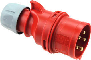 Keraf - PCE Shark CEE-contactstop Cee 16A 5P 6H