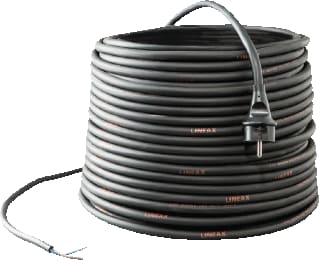 Keraf - Aansluitleiding AANSL.SNOER 5M 2X1,5MM