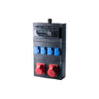 Keraf - CEE-contactdoos combinatie prisma16a5p 32a5p 4xschko