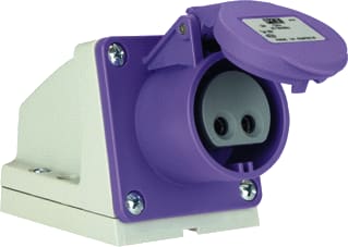 Keraf - PCE CEE-wandcontactdoos Wcd Cee Opb 16A 2P 24V