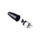 Keraf - 521 Geaarde stekker Contst Rubber 16A/Ra Wt