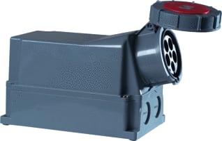 Keraf - PCE CEE-wandcontactdoos Wcd Cee Opb 125A 5P 6H