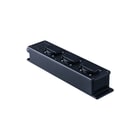 Keraf - 16 Contactdooscombinatie Keraf 3Xschuko 16A Zw