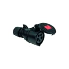 Keraf - PCE Shark CEE-koppelcontactstop Cee 32A 3P 6H Cont Zwart