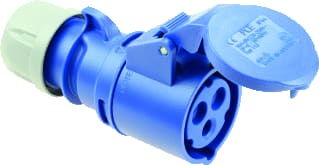 Keraf - PCE Shark CEE-koppelcontactstop Contrast 32A 3P 6H