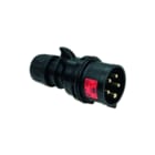 Keraf - PCE Shark CEE-koppelcontactstop Cee 16A 4P 6H Cont Zwart