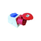 Keraf - PCE CEE-contactdoos combinatie Wcd Opb Combo 32A 5P 6H