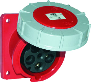 Keraf - PCE CEE-contactdoos, aanbouw Wcd Cee Inb Schn 125A 5P