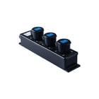 Keraf - 17 CEE-contactdoos combinatie Keraf 3Xcee 16A 3P 6H