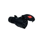 Keraf - PCE Shark CEE-koppelcontactstop Cee 16A 5P 6H Cont Zwart