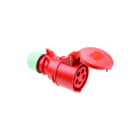 Keraf - PCE Shark CEE-koppelcontactstop Contrast 32A 5P 6H
