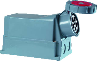 Keraf - PCE CEE-wandcontactdoos Wcd Cee Opb 125A 4P 6H