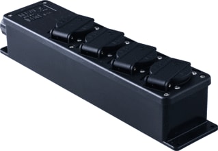 Keraf - 15 Contactdooscombinatie Keraf 4Xschuko 16A Zw
