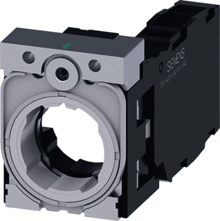 Siemens - Adapter drukknop/signaallamphouder holder cont mod 1no+1nc