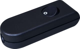 Baer - Snoerdimmer/snoerschakelaar Snoerschak 2P 2A Zwart