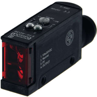 Omron - PHOTO ELECTRIC SENSORS E3S Lichtsensor energetisch Objectrefl 70Cm Horiz M12