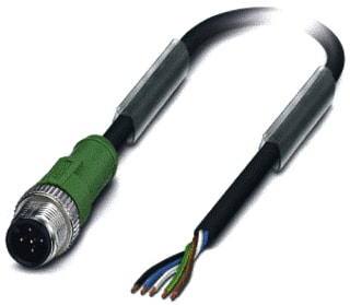 Phoenix Contact - Sensor/actorkabel met connector S/A Kbl Sac5Pm12Ms1,5Pvc