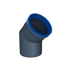 Cox Geelen - CoxFix Enkelw. rookgashulpstuk 2 aansl. Enkelw Rookgas Hulp 255251