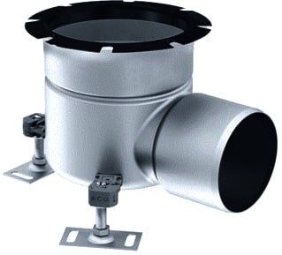 Aco - Stainless EG Vloerput met 1 aansluiting 2016003