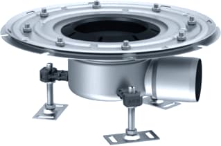Aco - Stainless EG Vloerput met 1 aansluiting  2016009