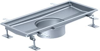 Aco - Stainless Vloergoot bovenliggend open 2016320