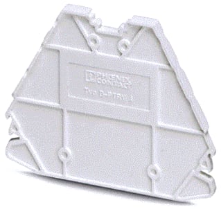 Phoenix Contact - Eindplaat rijgklem Eindrygkl D-Ptrv 4 Wh
