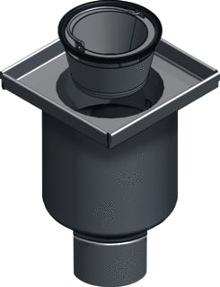 Aco - Stainless EG Puthuis Afvoerput Vast Onderuitl
