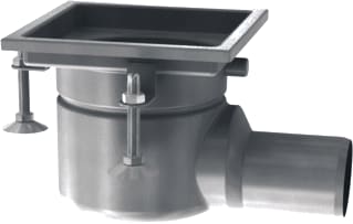Aco - Stainless EG Puthuis Afvoerput Eg200 Zijuitl 75