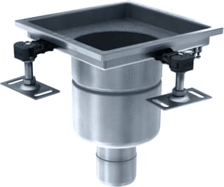 Aco - Stainless EG Vloerput met 1 aansluiting 2014538