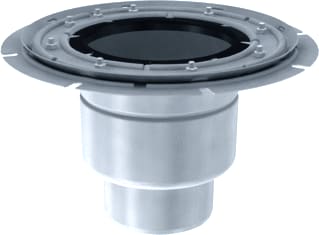 Aco - Stainless EG Vloerput met 1 aansluiting 2014601
