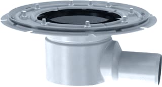 Aco - Stainless EG Vloerput met 1 aansluiting  2080720
