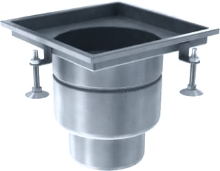 Aco - Stainless EG Vloerput met 1 aansluiting  2014638