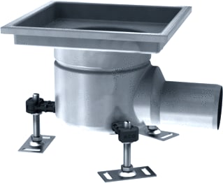 Aco - Stainless EG Vloerput met 1 aansluiting  2014656