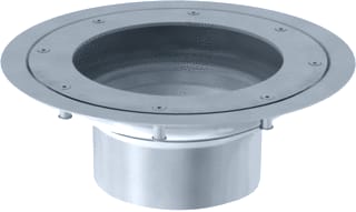 Aco - Stainless EG Vloerput met 1 aansluiting  2014784