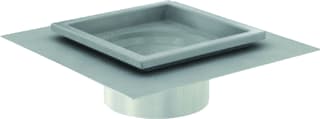 Aco - Stainless EG Vloerput met 1 aansluiting  408251