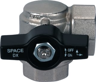 Ubel - Kogelafsluiter Haaks 1/2"Bibi