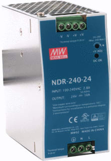 Mean Well - NDR Universele voedingseenheid Voed. Ndr-240-24