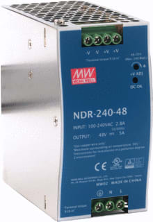 Mean Well - NDR Universele voedingseenheid Voed. Ndr-240-48