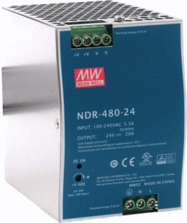 Mean Well - NDR Universele voedingseenheid Voed. Ndr-480-24