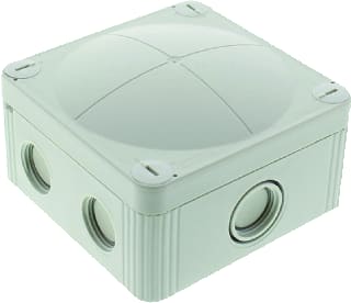 Wiska - COMBI Opbouwdoos wand/plafond Kabeldoos 407/5 Wit