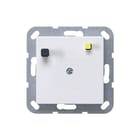 Gira - Installatieschakelaar Systeem 55 AARDLEKSCHAK SYS55 Z/CWIT