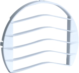 Nedco - Ventilatieventiel Rooster Alizé Ventln Wit